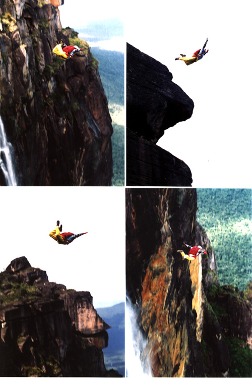 base jump, angel falls